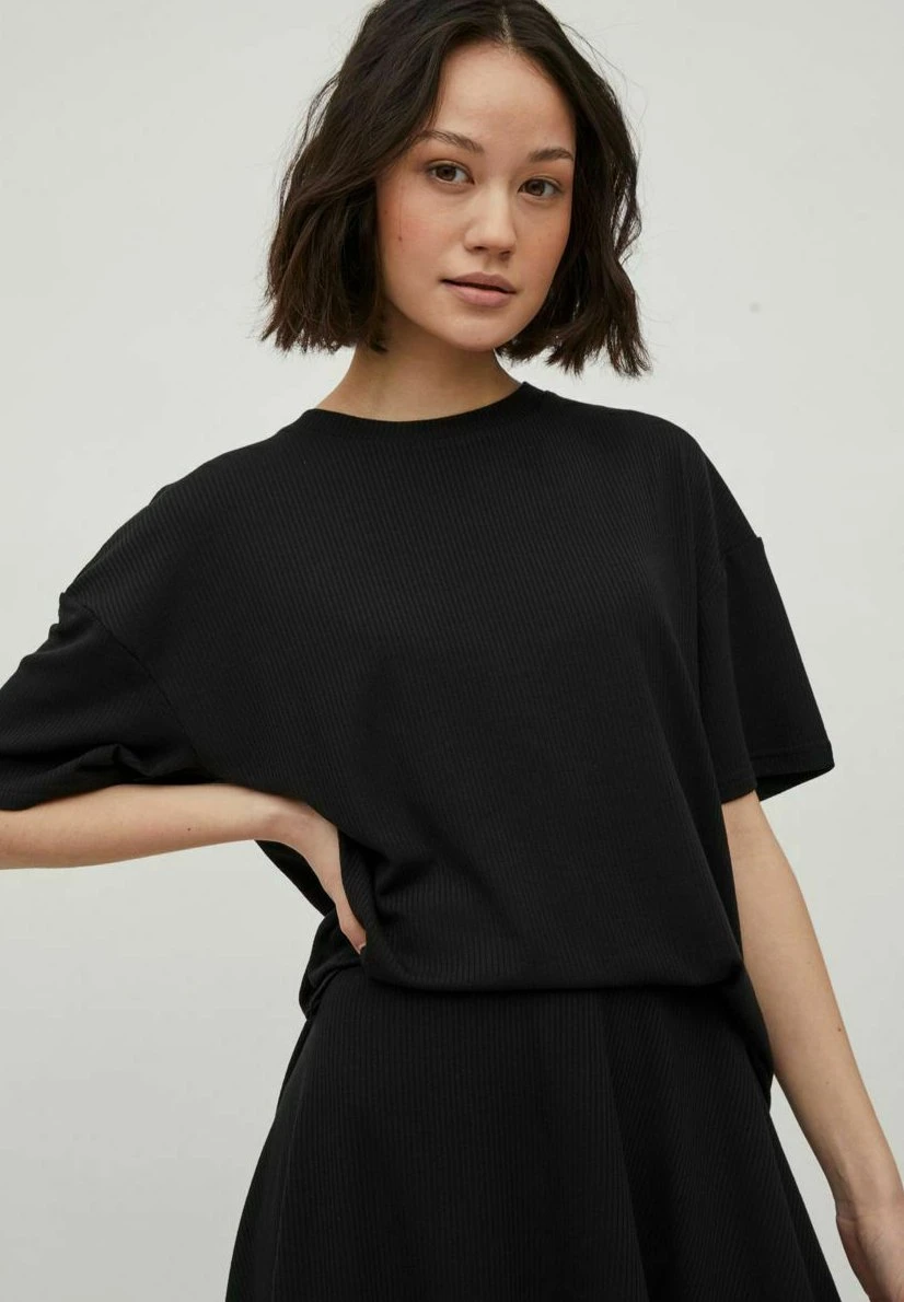 Vila T-Shirt Basic - Black 6 Vila T-Shirt Basic - Black - Afbeelding 4