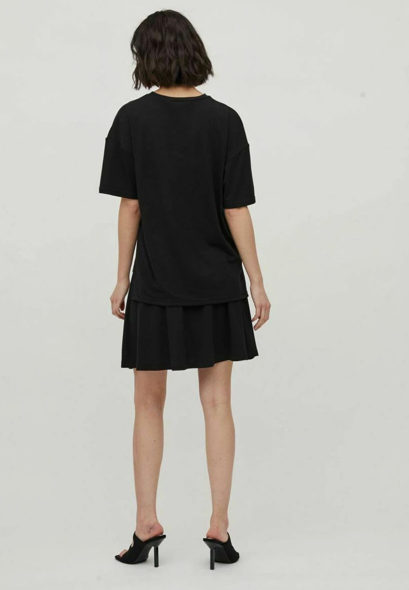 Vila T-Shirt Basic - Black 5 Vila T-Shirt Basic - Black - Afbeelding 3