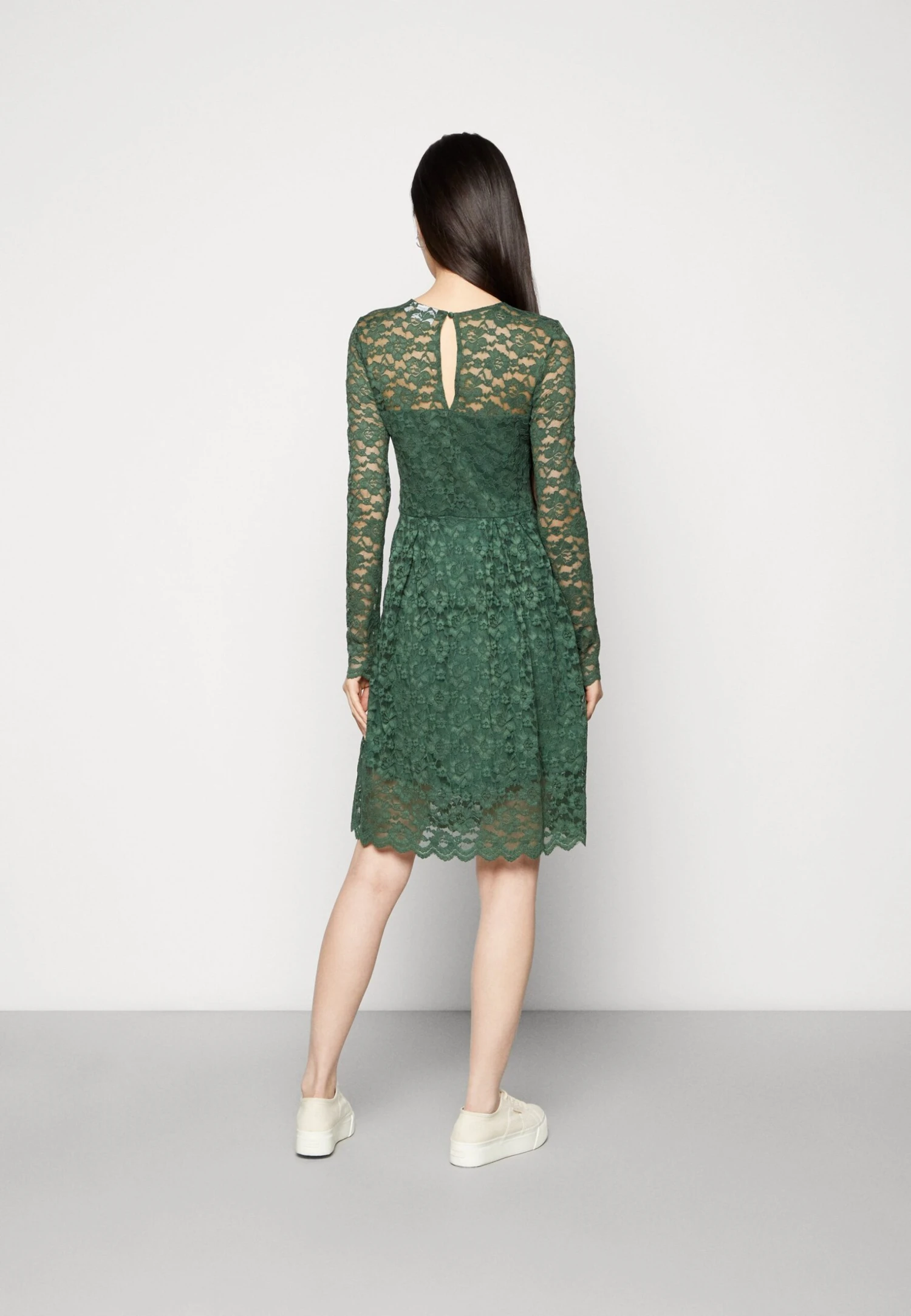 Vila Vikalila Ls - Cocktailjurk - Pineneedle 5 Vila Vikalila Ls - Cocktailjurk - Pineneedle - Afbeelding 3