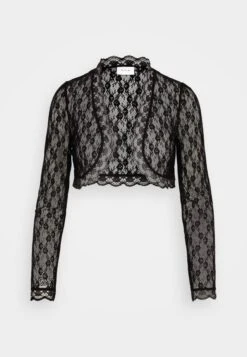 Vila Vianna Cropped Bolero - Vest - Black -Vila ff0728c3808346ea9aee46a899ba95b0