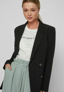 Vila Langer - Halflange Jas - Black 11 Vila Langer - Halflange Jas - Black -Vila ff08fb791f694627ae1150e796ef7511